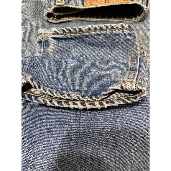 Indie Edwin Vintage 1985 Grunge Natural Distressed  Mens 30/34 Gorpcore Jeans - Picture 8 of 12